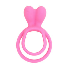 Load image into Gallery viewer, joyrings-silicone-double-rabbit-cock-ring
