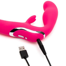 Load image into Gallery viewer, happy-rabbit-strapless-strap-on-rabbit-vibe-pink
