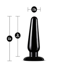 Load image into Gallery viewer, anal-adventures-basic-plug-kit-black
