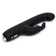 Load image into Gallery viewer, happy-rabbit-rechargeable-slimline-g-spot-rabbit-vibrator-black
