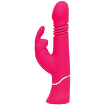 Load image into Gallery viewer, happy-rabbit-rechargeable-realistic-thrusting-rabbit-vibrator-pink
