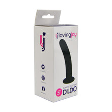 Load image into Gallery viewer, loving-joy-slimline-silicone-dildo-5-inch
