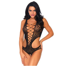 Load image into Gallery viewer, leg-avenue-crotchless-lace-cut-out-body
