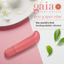 Load image into Gallery viewer, gaia-biodegradable-eco-g-spot-vibrator-coral
