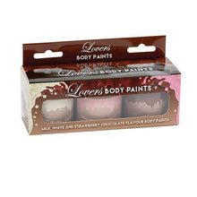 Load image into Gallery viewer, lovers-chocolate-body-paints-3-pack
