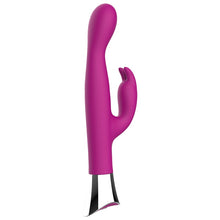 Load image into Gallery viewer, loving-joy-10-function-slim-silicone-rabbit-vibrator-purple
