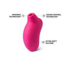 Load image into Gallery viewer, lelo-sona-cruise-clitoral-massager-cerise-2
