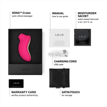 Load image into Gallery viewer, lelo-sona-cruise-clitoral-massager-cerise-2
