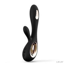 Load image into Gallery viewer, lelo-soraya-wave-dual-action-vibrator-black
