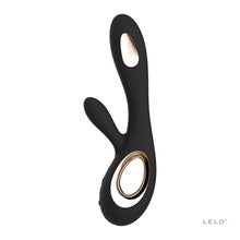 Load image into Gallery viewer, lelo-soraya-wave-dual-action-vibrator-black
