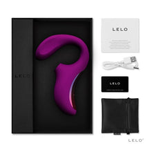 Load image into Gallery viewer, lelo-enigma-dual-stimulation-sonic-massager-deep-rose
