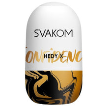 Load image into Gallery viewer, svakom-hedy-x-confidence-reuseable-egg-style-male-masturbator
