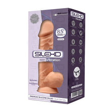 Load image into Gallery viewer, 8-5-inch-realistic-silicone-dual-density-girthy-dildo-with-suction-cup-with-balls-copy
