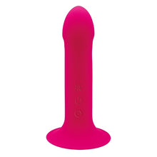 Load image into Gallery viewer, dual-density-cushioned-core-vibrating-suction-cup-silicone-dildo-6-5-inch
