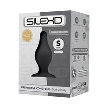 Load image into Gallery viewer, silexd-dual-density-tapered-silicone-butt-plug-small
