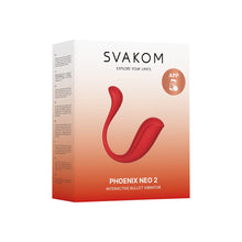 Load image into Gallery viewer, svakom-phoenix-neo-2-interactive-app-controlled-vibrator
