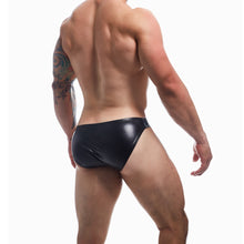 Load image into Gallery viewer, c4m-boost-black-leatherette-bikini-brief-small
