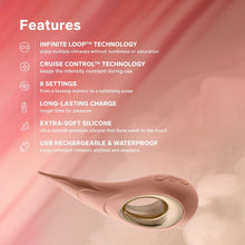 Load image into Gallery viewer, lelo-dot-cruise-clitoral-vibrator-peach-please
