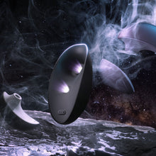 Load image into Gallery viewer, svakom-galaxie-suction-vibrator-with-mood-projector-midnight-black
