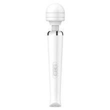 Load image into Gallery viewer, loving-joy-rechargeable-magic-wand-vibrator-white
