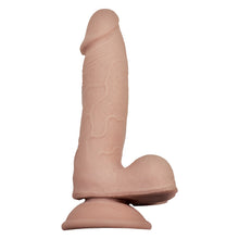 Load image into Gallery viewer, realcocks-dual-layer-bendable-dildo-7-inch-vanilla
