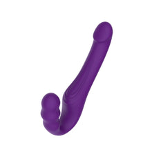 Load image into Gallery viewer, mina-echo-remote-vibrating-strapless-strap-on

