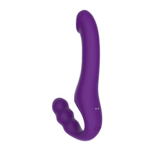 Load image into Gallery viewer, mina-echo-remote-vibrating-strapless-strap-on
