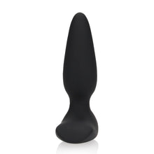 Load image into Gallery viewer, smooth-vibrating-anal-plug-with-remote-control-black
