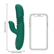 Load image into Gallery viewer, thrusting-and-rotating-rabbit-vibrator
