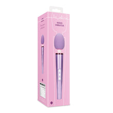 Load image into Gallery viewer, rechargeable-wand-vibrator-metallic-purple
