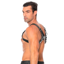 Load image into Gallery viewer, bulldog-leather-chest-harness-s-m
