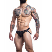 Load image into Gallery viewer, c4m-l4ce-jockstrap-black
