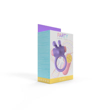 Load image into Gallery viewer, party-color-riny-remote-control-rabbit-cock-ring-purple
