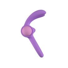 Load image into Gallery viewer, party-color-riny-remote-control-rabbit-cock-ring-purple
