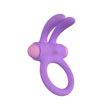 Load image into Gallery viewer, party-color-riny-remote-control-rabbit-cock-ring-purple
