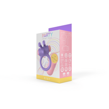 Load image into Gallery viewer, party-color-riny-remote-control-rabbit-cock-ring-purple
