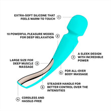 Load image into Gallery viewer, lelo-smart-wand-2-large-aqua
