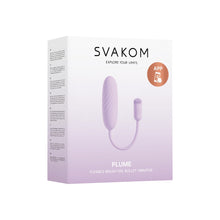 Load image into Gallery viewer, svakom-plume-flexible-brush-tail-bullet-vibrator
