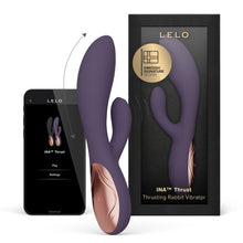 Load image into Gallery viewer, lelo-ina-thrust-thrusting-rabbit-vibrator-purple-twilight

