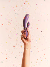 Load image into Gallery viewer, lelo-ina-thrust-thrusting-rabbit-vibrator-purple-twilight
