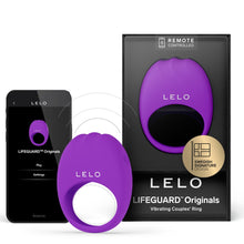 Load image into Gallery viewer, lelo-originals-lifeguard-vibrating-cock-ring
