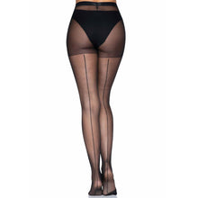 Load image into Gallery viewer, leg-avenue-backseam-sheer-pantyhose
