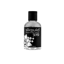 Load image into Gallery viewer, sliquid-naturals-silver-silicone-lubricant-125ml

