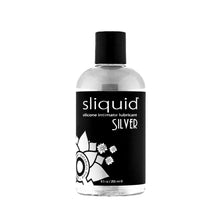 Load image into Gallery viewer, sliquid-naturals-silver-silicone-lubricant-255ml
