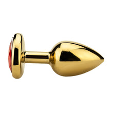 Load image into Gallery viewer, precious-metals-limited-edition-heart-shaped-anal-plugs-gold
