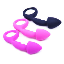 Load image into Gallery viewer, Silicone Curved Comfort Butt Plug
